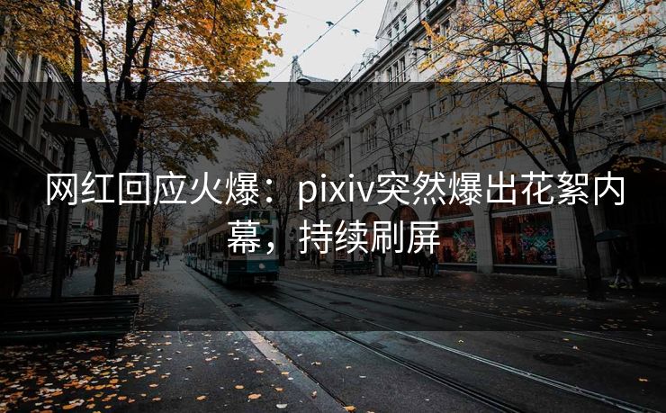 网红回应火爆：pixiv突然爆出花絮内幕，持续刷屏