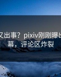 神秘人又出事？pixiv刚刚曝出爆料内幕，评论区炸裂