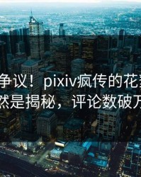 大V回应争议！pixiv疯传的花絮背后竟然是揭秘，评论数破万