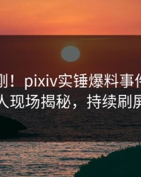 今晚刚刚！pixiv实锤爆料事件，圈内人现场揭秘，持续刷屏